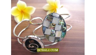 Organic Seashells Bracelets Cuff Unique Designs 